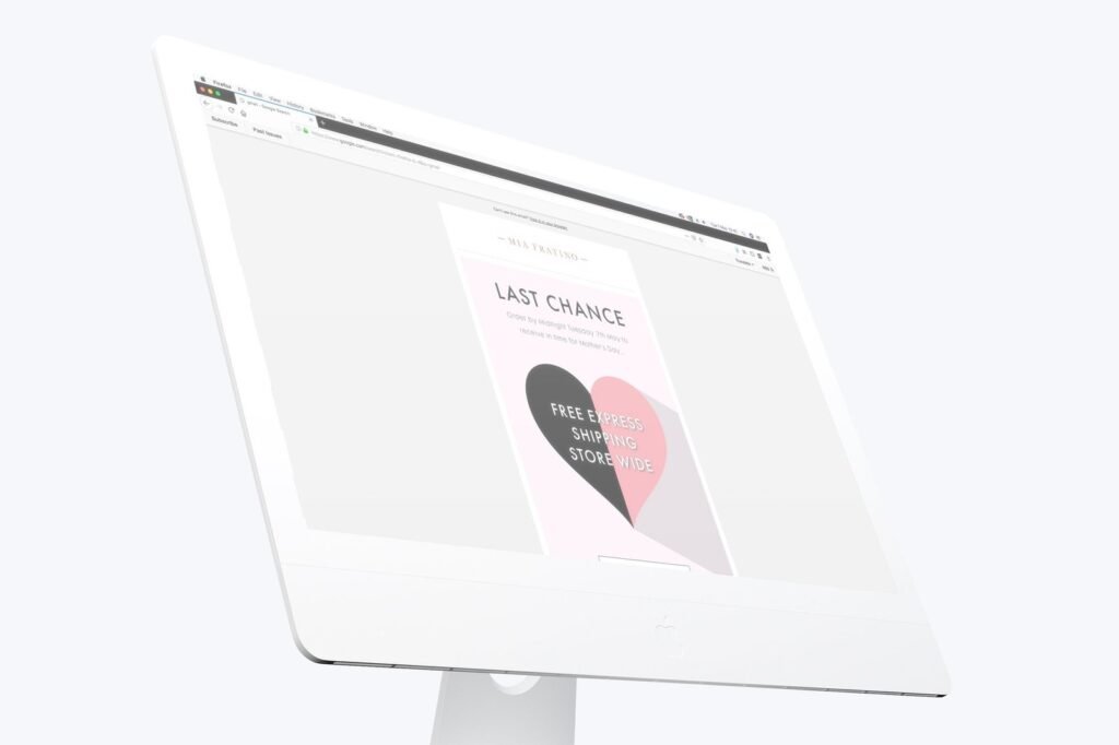 Mia Fratino iMac