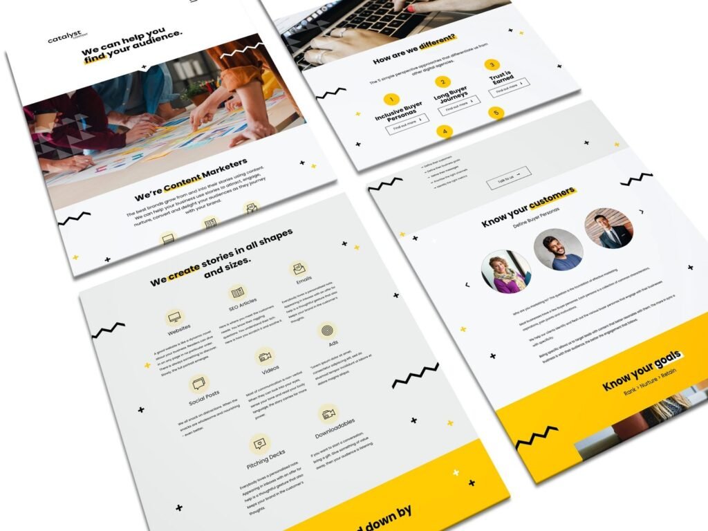 Website Mockups