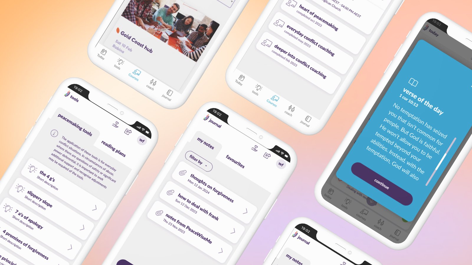 Peacewise app